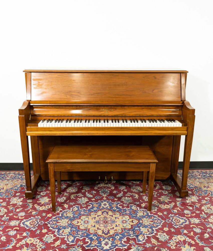 Sohmer Co 41 45S Upright Piano Mahogany SN: 165762