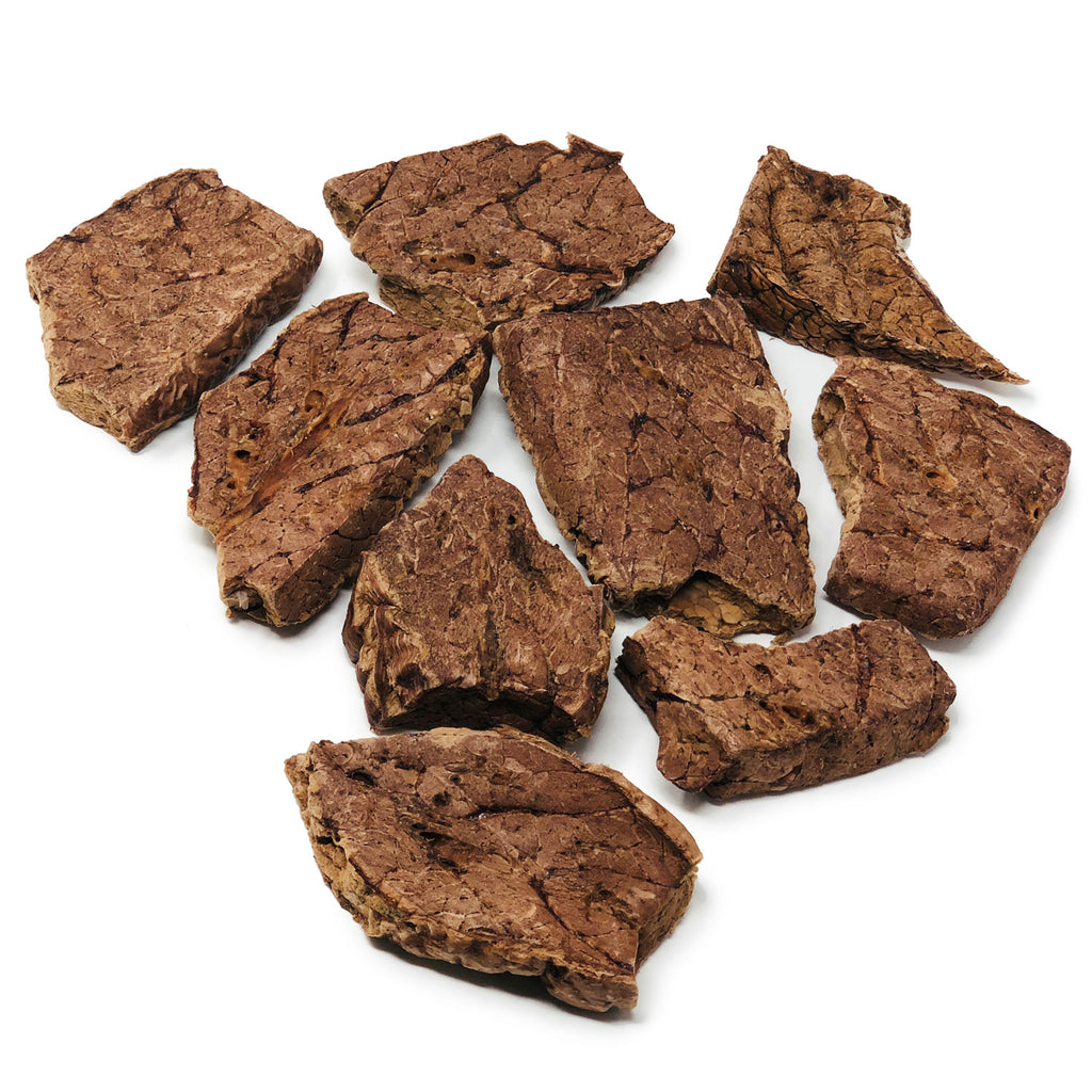 USA Beef Lung Dog Chews, Sliced, 3 Pounds - All Natural Dog Treats, Single Ingredient 