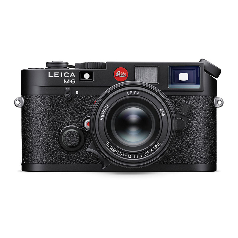 Leica M6 Rangefinder Camera (Black)  