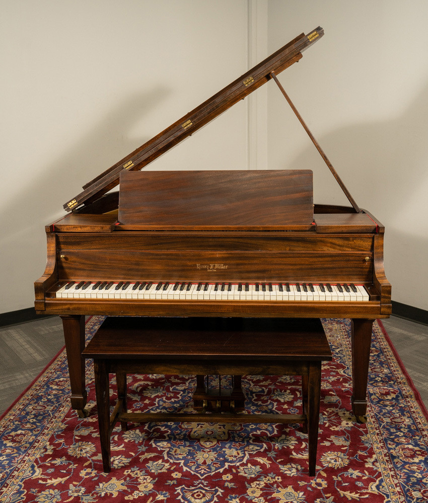 Henry F Miller Baby Grand Piano Satin Walnut SN: 50422