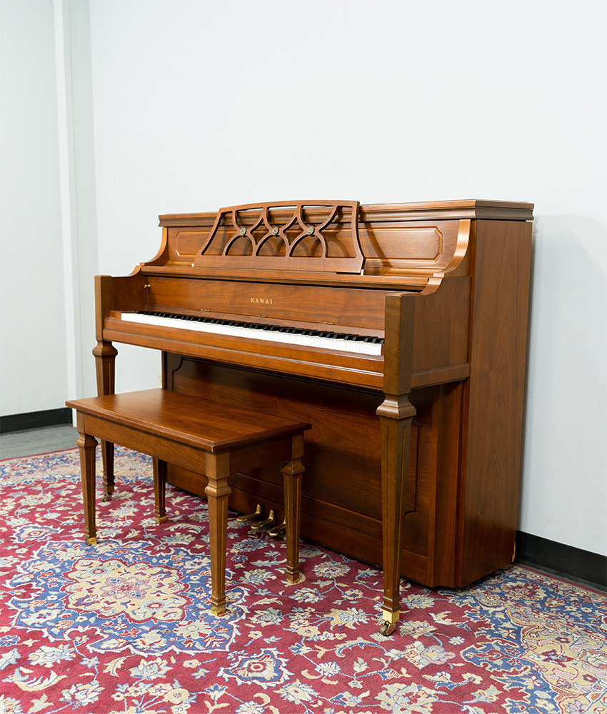 Kawai 801-I Upright Piano Walnut SN: K890064