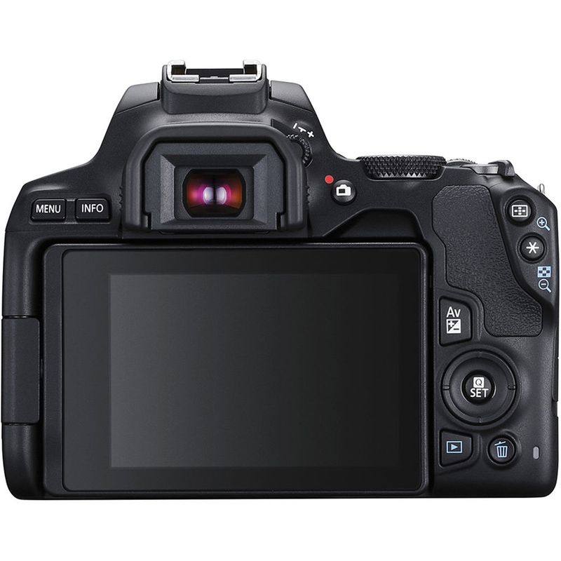 Canon EOS Rebel SL3 Digital SLR with EF-S 18-55mm f/4-5.6 IS STM Lens (Black)  