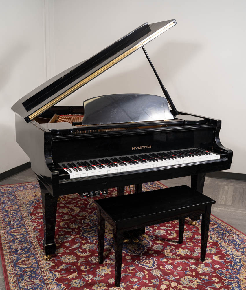 Hyundai Grand Piano Polished Ebony SN : HHJG0218