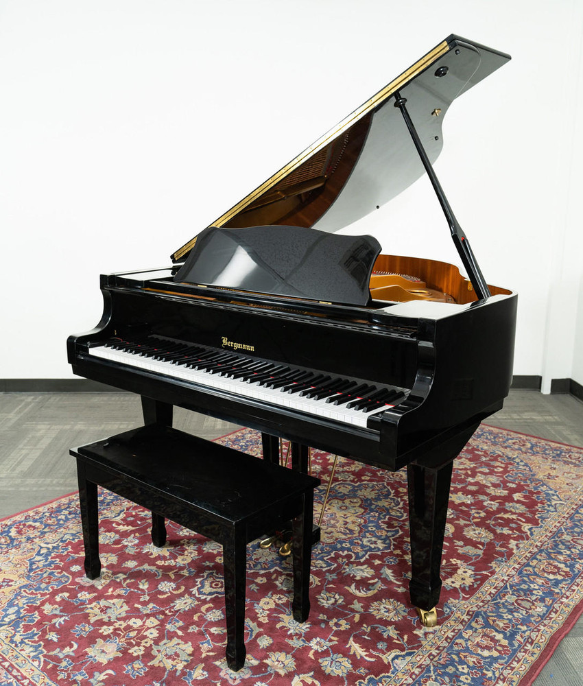 Bergmann 4 11 TG 150 Grand Piano Polished Ebony SN: TG004543