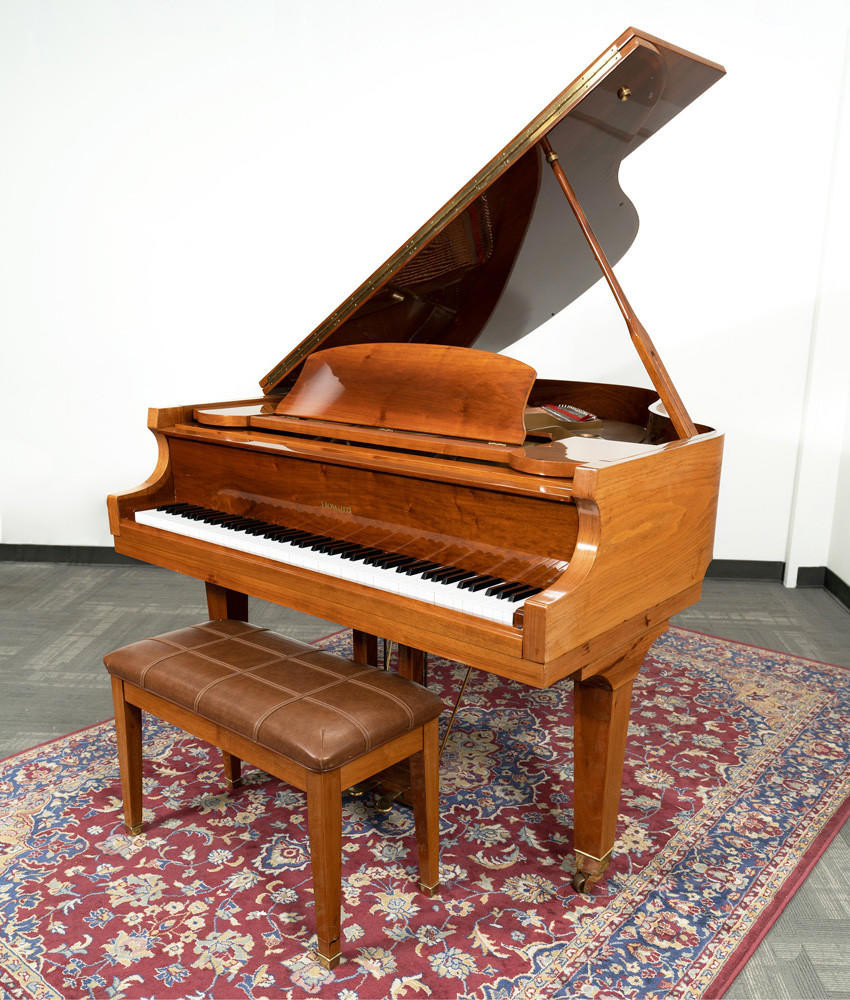 Baldwin 5 10?? Howard Grand Piano Polished Oak SN: 45905