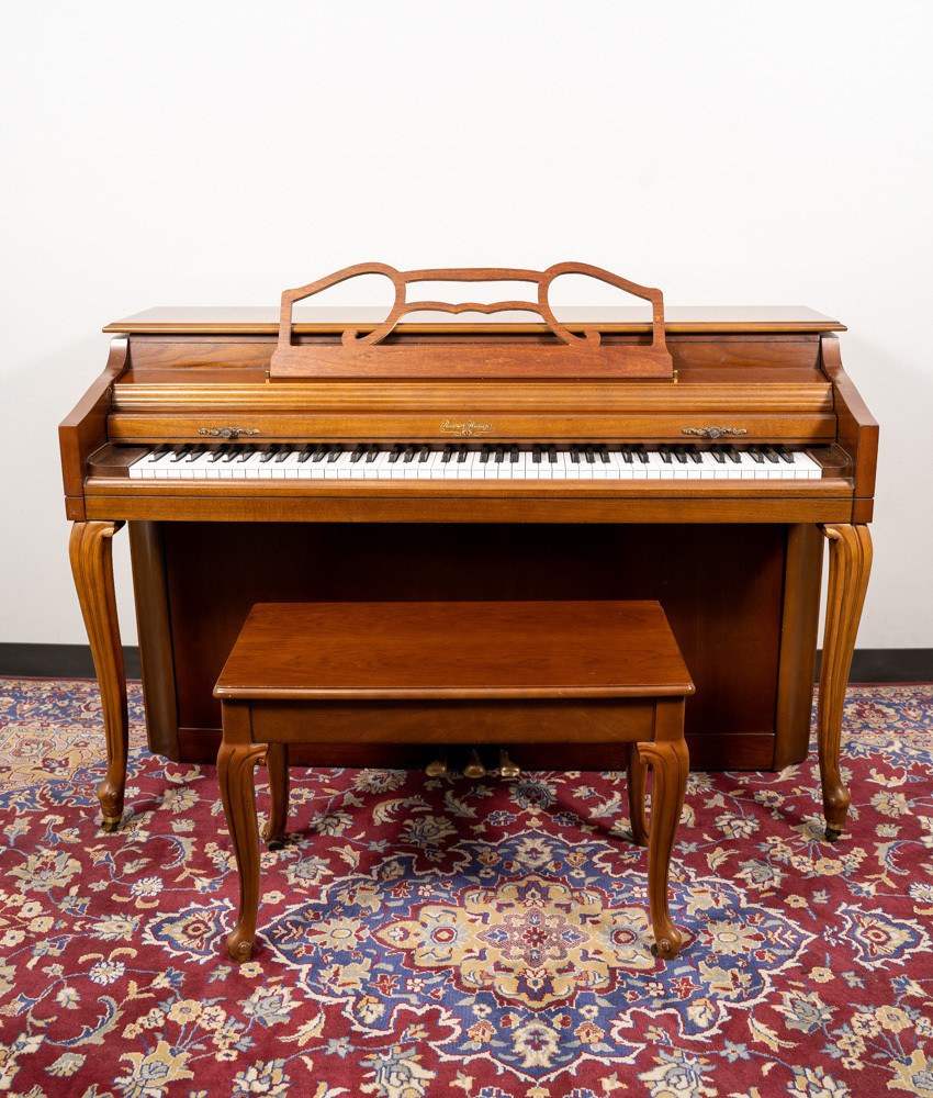 Wurlitzer P150 Upright Piano Satin Walnut SN: 1870744