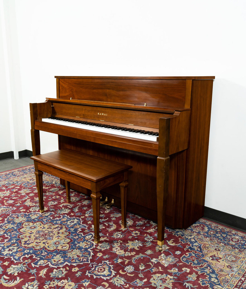 Kawai 43 801 Upright Piano Walnut SN: K897377