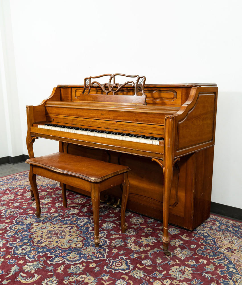 Kohler Campbell Upright Piano Satin Mahogany SN: 507888