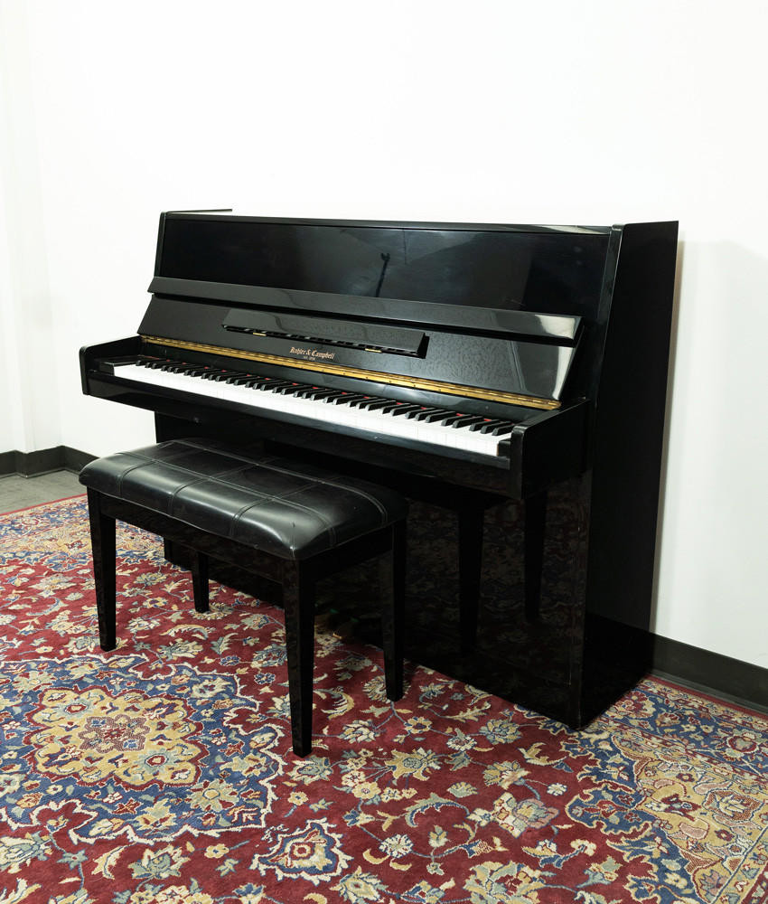 Kohler Campbell SKV-108 Upright Piano Satin Ebony SN: ILI01834