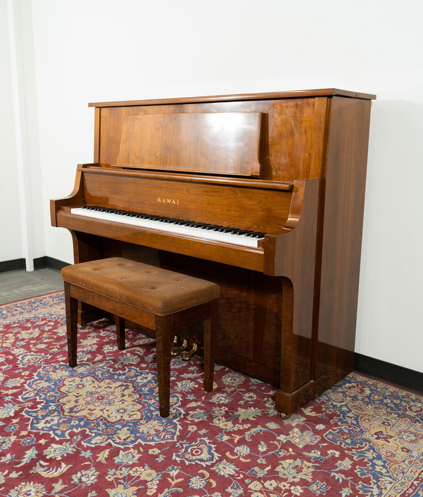 Kawai 52 KL702 Upright Piano Polished Mahogany SN: K1120813