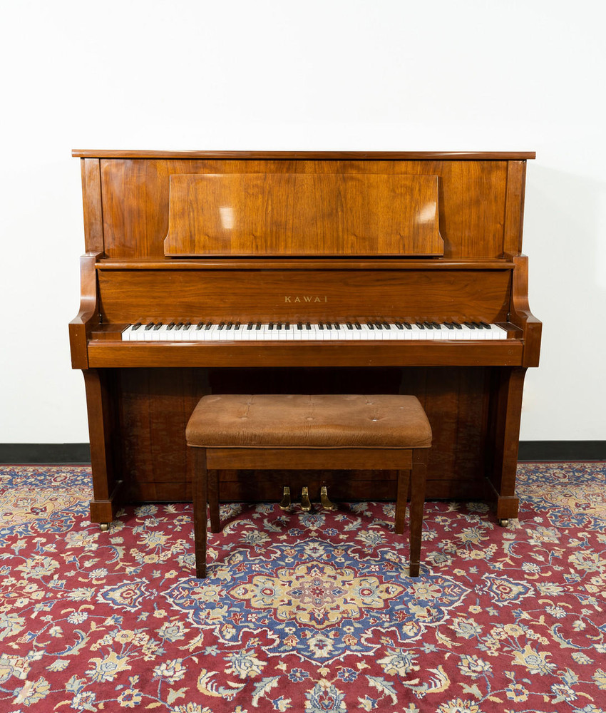 Kawai 52 KL702 Upright Piano Polished Mahogany SN: K1120813