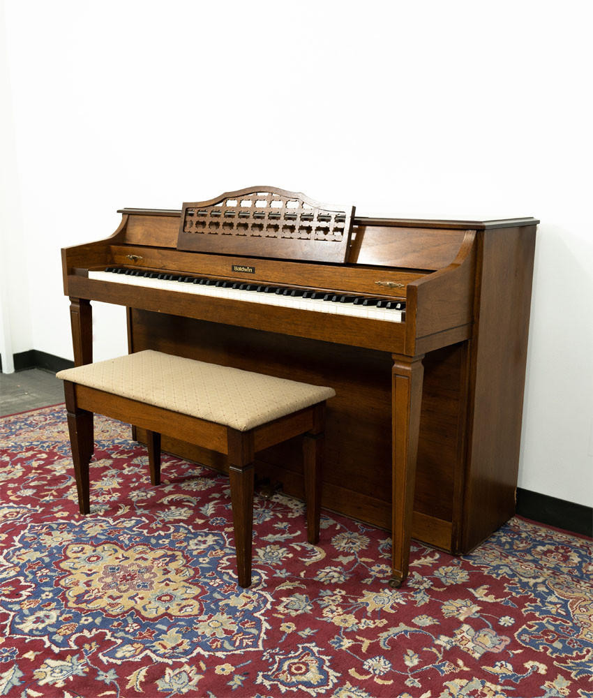 Baldwin Classic Upright Piano Satin Walnut SN: 1147792