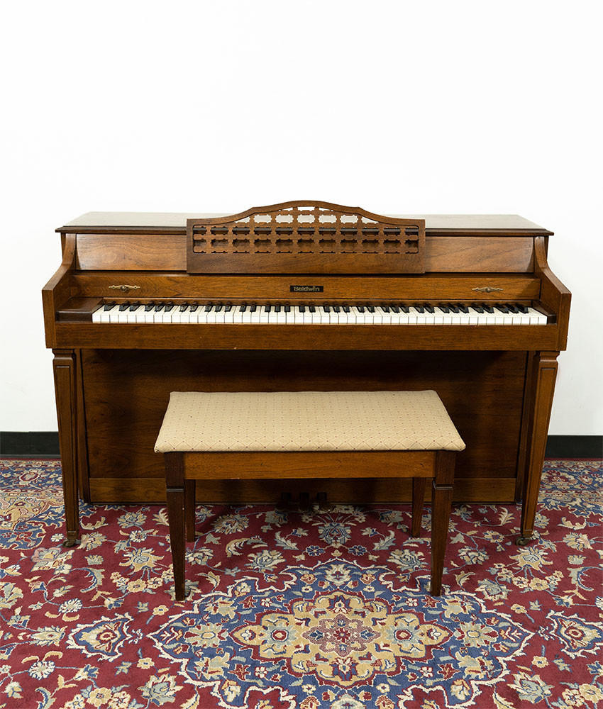 Baldwin Classic Upright Piano Satin Walnut SN: 1147792