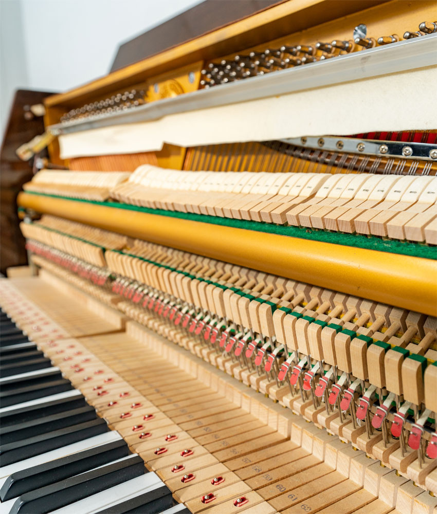 Young Chang E-101 Upright Piano Polished Mahogany SN: 1374078