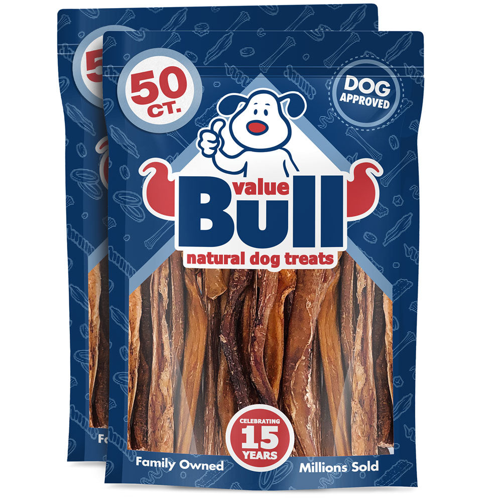 Bully Sticks for Small Dogs, Thin 4-6