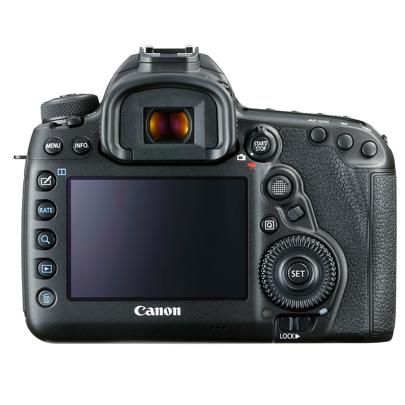 Canon EOS 5D Mark IV Digital SLR Camera Body with EF 100mm f/2.8L Macro IS USM Lens  